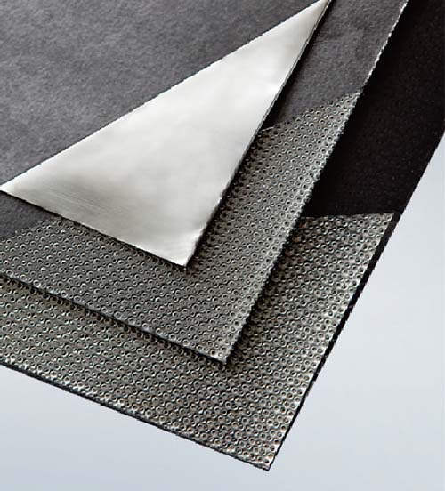 Graphite Sheet reinforced with Tanged Metal Graphite Sheet reinforced with Tanged Metal